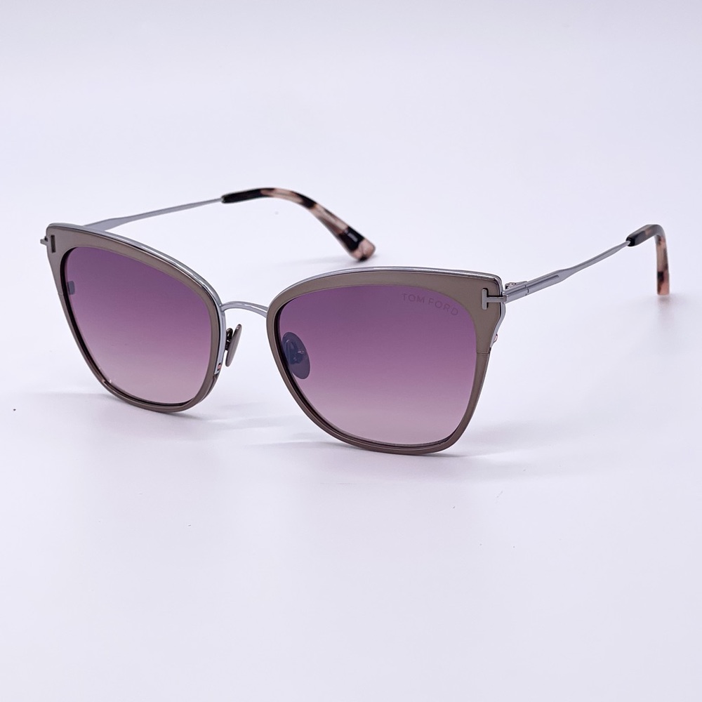 NEW TOM FORD FARYN TF843 12U CAT EYE PINK WOMEN SUNGLASSES TOM FORD FT0843